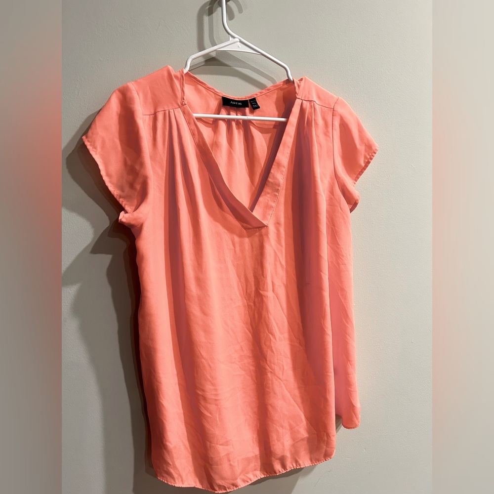 Apt 9 pink/orange blouse PXL